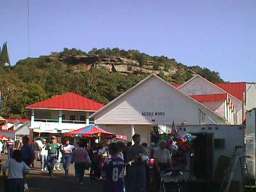 Art Hall with MT. Pleasant in Back.